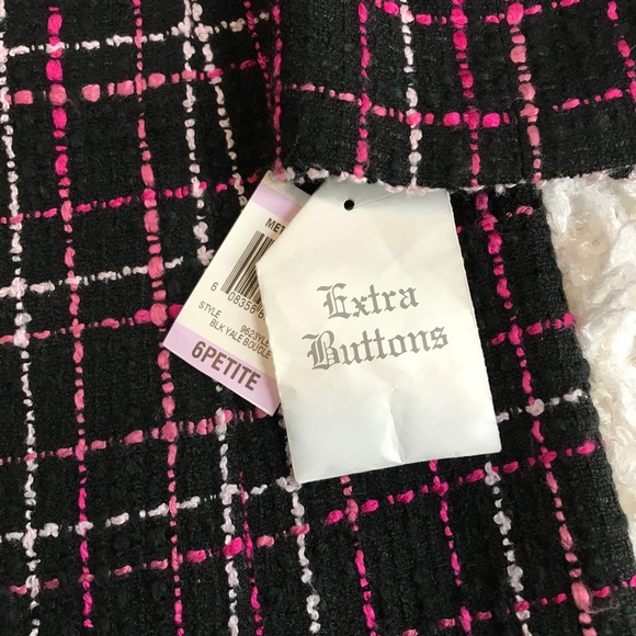 NWT- STYLE & CO.- PETITE COAT 💕🖤💕 - Picture 8 of 16